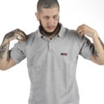 Camisa Polo Blinca Celeste - Mescla - G